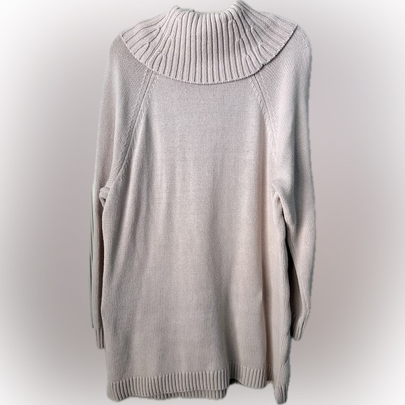 Calvin Klein Womens Dusty Pink Tunic Sweater - Picture 2 of 9